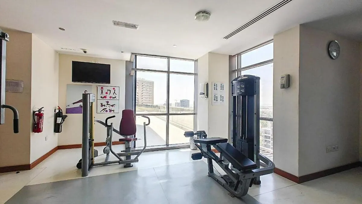 Wonderful Studio Near Golf Course At The Spirit Tower In Sports City Dubai Apartment